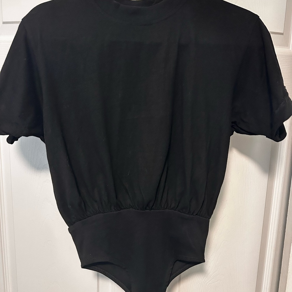 NONchalant Black Top / Bodysuit